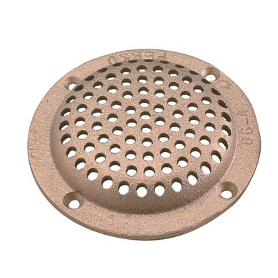 Perko 0086DP5PLB Round Bronze Strainer - 5"