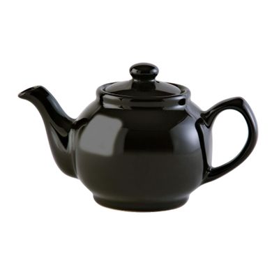 Price & Kensington Rayware Teapot Black, 6 Cup, Multi-Colour