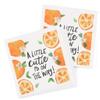 Hortense B. Hewitt Pack of 50 Baby Shower Printed Decorative Paper Cake or Appetizer Napkins, Little Cutie, 4.75-Inch (Folded) view 1