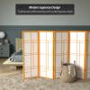 4 ft. Short Eudes Shoji Screen - Honey - 5 Panels view 2