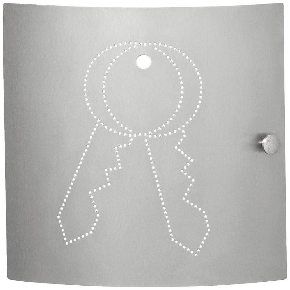 Burg-Wchter Como 6401/22 Ni Stainless Steel Key Box, Grey, Schlsselbox