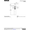 KOHLER K-1893-C-VS Built in Soap Dispenser,Kitchen Sink Soap Dispenser in Vibrant Stainless view 3