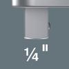 WERA 05078200001 7773 A Square Drive Insert, 9x12 mm, 1/4" x 44 mm view 3