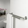Tiger Boston Double Towel Rail, Stainless Steel Brushed, 58,1x5x13 cm view 2