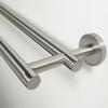 Tiger Boston Double Towel Rail, Stainless Steel Brushed, 58,1x5x13 cm view 3