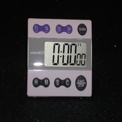 Four-Channel Alarm Timer (2 3/4 x 2 1/2 x 1/2)