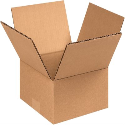 9 x 9 x 3" Flat Corrugated Boxes