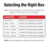 9 x 9 x 3" Flat Corrugated Boxes view 3