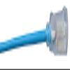 Southwire 02578SW000H 12/3 50-Foot Neon Outdoor Extension Cord (Bright Blue) view 4