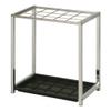 (Fujiboeki) Fuji Boeki 83708 Large Umbrella Stand, Width 18.9 inches (48 cm), 15 Pieces, Chrome for Office Use view 1