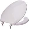 TOTO SC134#01 Elongated Commercial Toilet Seat, Cotton White view 3