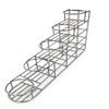 Rattleware 5-Tier Stainless Steel Bottle Rack for Kitchen, Bar & Countertop view 1