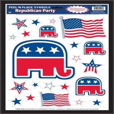 Republican Peel 'N Place