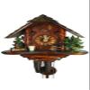 August Schwer Cuckoo Clock Hunting Lodge view 1