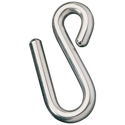 Ronstan 1,320 Pounds Max Load Capacity, 15/32 Inch Opening, 316 Stainless Steel Electropolished S Hooks