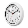 Acctim 93/701 Oceana Water and Dust Resistant IP55 Wall Clock, White view 2