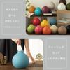 Ai Collection Paper Pot Tissue Case, Stylish and Cute, Paper Towel Holder, Toilet Paper Cover, Box, Tissue Compatible, Round, Black, Matte Black, Made in Japan, Diameter 6.7 x Height 6.8 inches (17.3 view 4