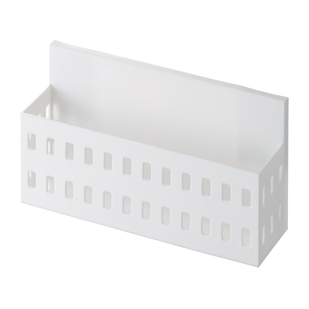 like-it Mag-On 8050 Kitchen Laundry Magnetic Storage Strong Magnets, Spice Rack, White, Stick to Fridge