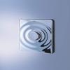 Grohe Surf 37069000 Cover Plate 156 x 197 mm with Push Button Bed Chrome-Plated view 2