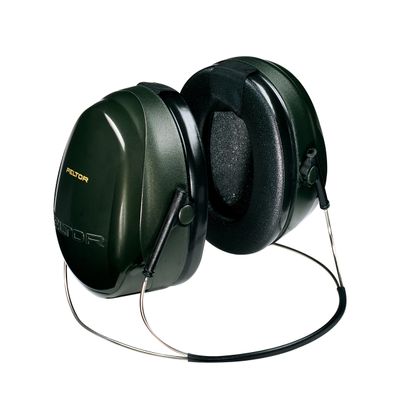 3M - H7B Peltor Optime 101 Behind-the-Head Earmuff, Hearing Protection, Ear Protectors, NRR 26 dB Green
