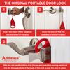 Addalock The Original Portable Door Lock for Travel & Home Security, Durable 1-Piece Door Latch Lock for Houses, Apartments, Hotels, Motels, Dorms & AirBnBs - Lock the Door & Stay at Home or Away view 4
