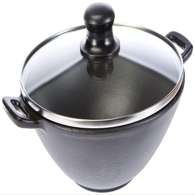 Kela Mini Wok Set, Cast Iron, Black, 24 cm