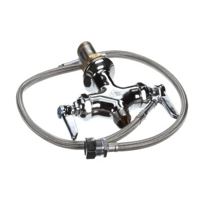 T&S Brass B-0200-LN Double Pantry Faucet, Chrome