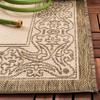 SAFAVIEH Washable Rug Outdoor Courtyard Collection - 4' x 5'7", Natural & Brown, Non-Shedding & Easy Cleaning, Ideal for Patio, Backyard, Mudroom (CY2099-3001) view 4
