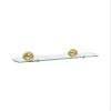 Smedbo SME, Polished Brass V247 Shelf Wallmount view 1