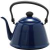 Noda Horo Drip Kettle II Hollow 0.6 gal (2 L) Induction Compatible, Navy, Made in Japan DK-200NB view 1