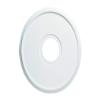 Westinghouse 77035 7703500 Lighting Ceiling Medallions, Molded Plastic, 16 Inch Dia, 15-3/4", White view 1