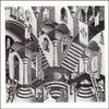 artworkforless.com Concave and Convex by M.C. Escher - 21 3/4 x 25 5/8 inches - Fine Art Print/Poster view 1
