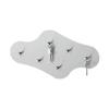 Burg-Wchter Nuvola 6400/6 Ni Stainless Steel Key Board, Grey, Schlsseltafel view 2