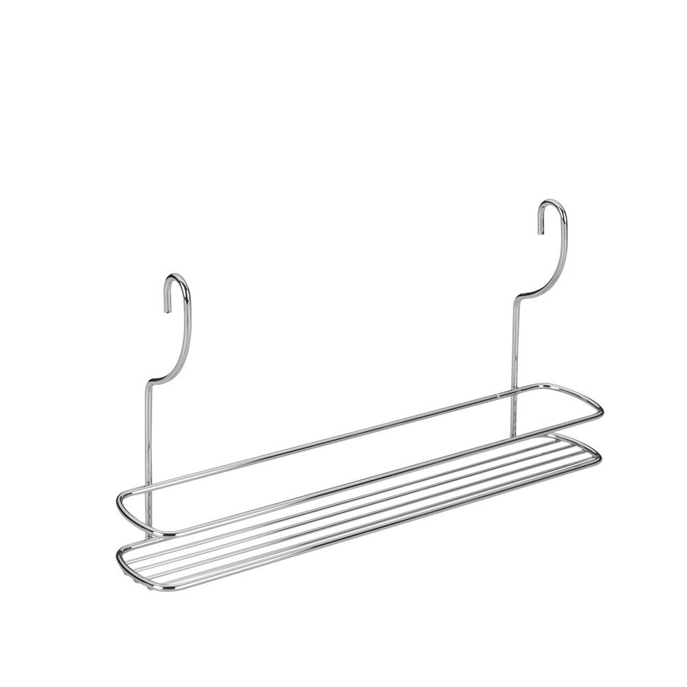 Metaltex Shelf Lonardo Small 35x7x19 cm, Metal, Silver, 6.9 x 34.8 x 18.7 cm