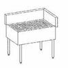 Krowne Metal KR18-C36R Royal 1800 Series Underbar Corner Drainboard 36"W x 19"D w/ Right End Return view 1