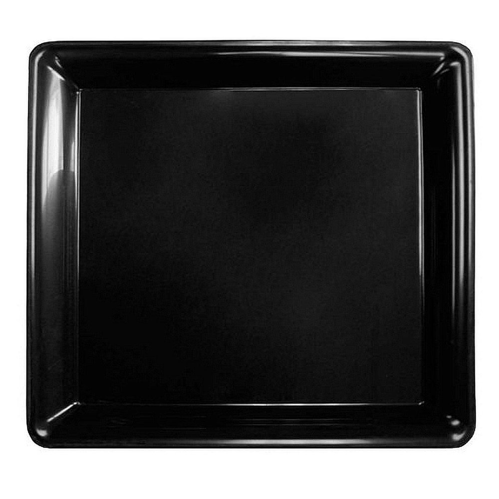 1-16" X 16" Heavy Duty Square Tray - Black