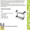 Haceka "IXI Stainless Steel Basket Organizer for Bathroom, Silver view 3