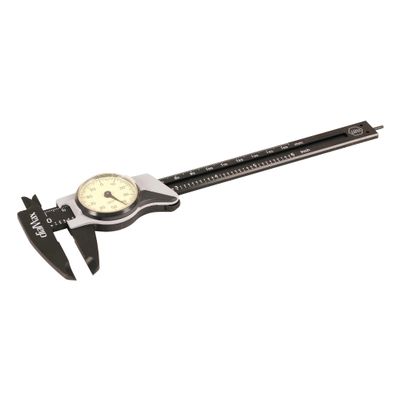 Wiha 41104 Inch Dial-Max Caliper With .001" Resolution to 6" Length