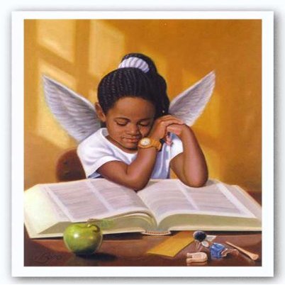 In His Light (Girl) by Henry Battle 24"x30" Art Print Poster