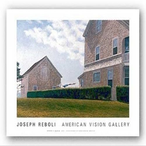 Spring House Hill by Joseph Reboli - 24 x 36 inches - Fine Art Print / Poster