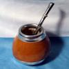 ARGENTINA MATE GOURD YERBA TEA CUP WITH STRAW BOMBILLA KIT DIET DETOX DRINK 0052 view 4