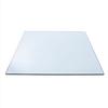 Spancraft 20" Square Clear Glass Table Top 1/2" Thick 1" Beveled Edge view 1