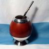 ELEGANT MATE GOURD YERBA TEA WITH STRAW BOMBILLA KIT HEALTHY DRINK SET 0062 SHIPS FROM USA view 1