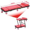 KS TOOLS Workshop Creeper and Folding seat, 1200x460mm view 2