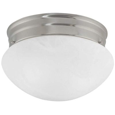 8-Inch Flushmount Mushroom Ceiling Light