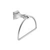 Moen DN8386CH Retreat Collection Bathroom Hand Towel Ring with Hardware, Chrome view 1