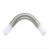 Keuco Plan 14924170000 Pipe Elbow 90 Degrees Anodised Silver view 1