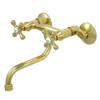 Kingston Brass KS216PB Kingston Bathroom Faucet, 6-5/8", Polished Brass view 1