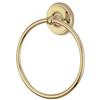 Kingston Brass BA314PB Classic Towel-Ring, Polished Brass,7-3/4" Length view 1