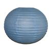 2 Pack - Party Paper Lantern-Round 12"-Luau Supplies- Oriental/Chinese Lamps - Light Blue view 1